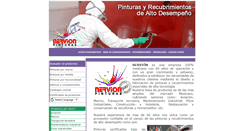Desktop Screenshot of nervion.com.mx